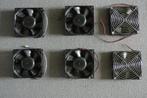 6 Panaflow Mechatronics coolers fan bitcoin antminer rig cpu, Computers en Software, Ophalen, Gebruikt, Luchtkoeling