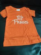 Oranje T-shirt maat 86/92 Princes. Leuk voor koningsdag, Nieuw, Meisje, Shirtje of Longsleeve, Ophalen of Verzenden