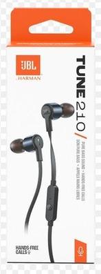 JBL Tune 210 oordopjes, Ophalen of Verzenden, Nieuw, Overige merken, Surround