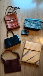 Diverse dames tassen, damestassen, lederen, leer, Sieraden, Tassen en Uiterlijk, Ophalen of Verzenden, Zo goed als nieuw, Bruin