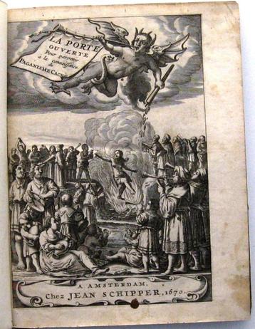 Theatre de l'idolatrie ou La Porte ouverte 1670 Hindoeïsme beschikbaar voor biedingen