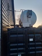 2500 L melkkoeltank (waterkoeltank), Ophalen