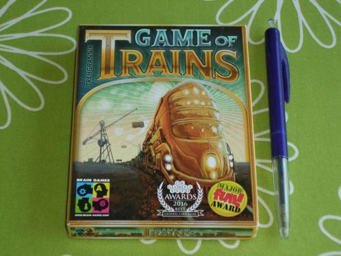 Game of trains - een strategisch spel van Treh Grannik, Hobby en Vrije tijd, Gezelschapsspellen | Kaartspellen, Zo goed als nieuw