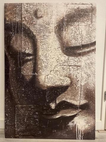 Grote Boeddha afbeelding  – 62 x 92 cm beschikbaar voor biedingen