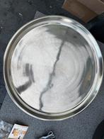 Groot dienblad, Huis en Inrichting, Woonaccessoires | Dienbladen, Ophalen of Verzenden, Zo goed als nieuw, Rond, Metaal