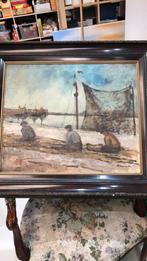 Oud schilderij., Antiek en Kunst, Kunst | Schilderijen | Klassiek, Ophalen of Verzenden