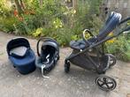 Cybex gazelle s duowagen inclusief mand en adapters, Ophalen, Gebruikt, Overige merken, Duowagen