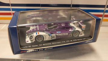 Spark Porsche RS Spyder Van Merkesteijn Le Mans LMP2 - 2008 beschikbaar voor biedingen
