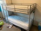 Svärta Stapelbed Grijs 200x90 inclusief matrassen, Ophalen, Gebruikt, 90 cm, 160 tot 180 cm