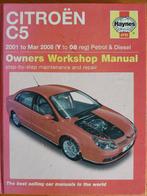 Haynes werkplaatsboek Citroën C5 2001 - 2008, Ophalen of Verzenden