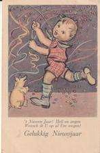 Gelukkig Nieuwjaar 1943, Verzenden, 1940 tot 1960, Gelopen, Feest(dag)