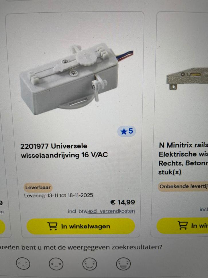 14 Conrad Wissel Aandrijvingen incl. Voedingen, Hobby en Vrije tijd, Modeltreinen | H0, Gebruikt, Overige typen, Gelijkstroom of Wisselstroom