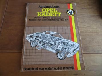 Kluwer Autohandboek vraagbaak Opel Kadett 1.0, 1.2 1973-1979 beschikbaar voor biedingen