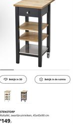 Stenstorp Roltafel - Keuken Hulpje, Huis en Inrichting, Ophalen of Verzenden, Zo goed als nieuw