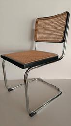 12x Thonet stijl Cesca Breuer buisframe webbing stoel zwart, Huis en Inrichting, Stoelen, Zwart, Vintage Bauhaus Design, Nieuw