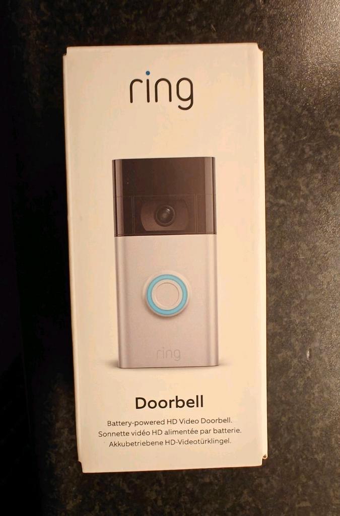 ring deurbel HD video, Audio, Tv en Foto, Videobewaking, Zo goed als nieuw, Buitencamera, Ophalen of Verzenden