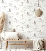 Sale Kinderbehang Ganzen en Wolken Sepia Lilipinso, Nieuw, Ophalen of Verzenden, Wanddecoratie, Lilipinso