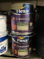 Flexa muurverf camouflage green, Ophalen, Minder dan 5 liter, Groen, Verf