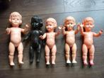 5 Oude poppen., Antiek en Kunst, Verzenden