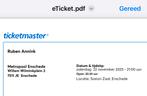 2 Tickets Ruben Annink Enschede, Twee personen, November