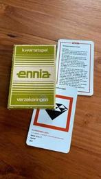 Ennia verzekeringen 1970 : kwartetspel, Ophalen of Verzenden, Gebruikt, Kwartet(ten)