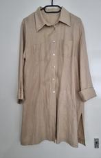 Linnen blouse. Nieuw! L - XL., Ophalen of Verzenden, Nieuw, Maat 46/48 (XL) of groter, Beige