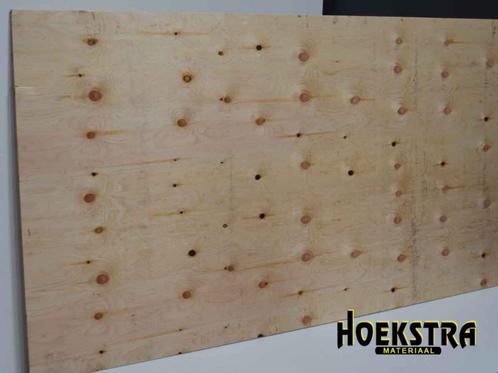 B-keus Underlayment 18x1220x2440 voor €27,50 per stuk!, Doe-het-zelf en Verbouw, Platen en Panelen, Nieuw, Hout, Minder dan 20 mm