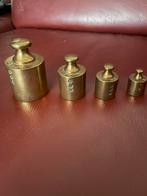 Vintage Koperen Gewichten - Geijkt, Antiek en Kunst, Antiek | Gereedschap en Instrumenten, Ophalen of Verzenden