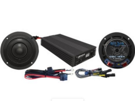 Versterker 400Watt met luidsprekers voor 14‐17 FLHX Touring, Motoren, Onderdelen | Harley-Davidson, Nieuw, Ophalen of Verzenden