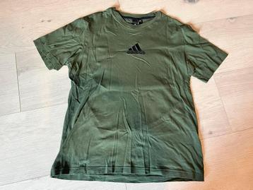 Groen adidas shirt maat S zgan beschikbaar voor biedingen