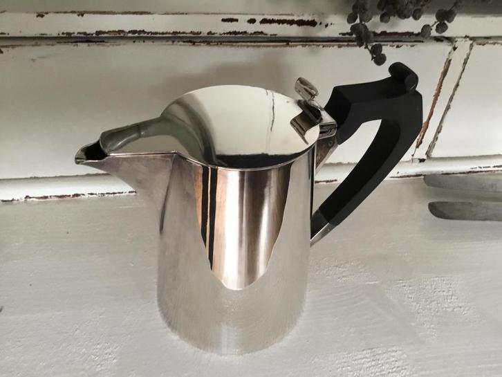 Verzilverd kannetje Art Deco, Antiek en Kunst, Curiosa en Brocante, Verzenden