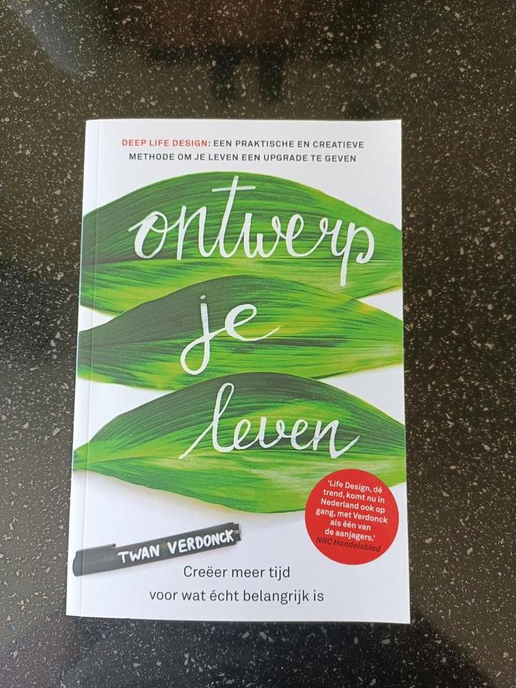 Twan Verdonck - Ontwerp je leven, Boeken, Psychologie, Zo goed als nieuw, Ophalen of Verzenden
