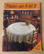 Haken van A tot Z - nr.87 - Lang - jaren 80, Gebruikt, Ophalen of Verzenden, Patroon of Boek, Nvt
