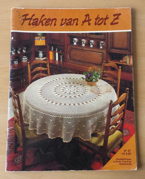 Haken van A tot Z - nr.87 - Lang - jaren 80, Hobby en Vrije tijd, Breien en Haken, Gebruikt, Haken, Patroon of Boek, Ophalen of Verzenden