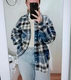 Wollen jas zara oversized blauw, Ophalen of Verzenden, Nieuw, Maat 38/40 (M), Blauw