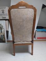 2 antieke fauteuils te koop €50,00 per stuk, Ophalen, Hout, Gebruikt, 75 tot 100 cm