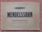 Mendelssohn Orgelwerken - Edition Peters 1744, Muziek en Instrumenten, Orgel, Gebruikt, Klassiek, Ophalen of Verzenden