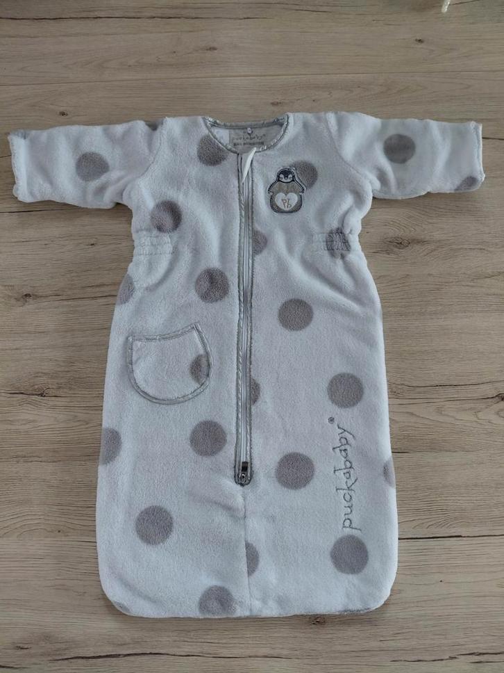 Puckababy newborn bag teddy, lichte gebruikerssporen, Kinderen en Baby's, Dekens, Slaapzakjes en Inbakerproducten, Gebruikt, Slaapzak