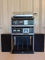 Prachtige JVC Vintage Stereo Set Toren in meubel  jaren 70, Audio, Tv en Foto, Stereo-sets, Ophalen, Gebruikt, JVC, Losse componenten