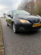 Seat Ibiza 1.2TDI 55KW Ecomotive ST 2011 Zwart, Auto's, Voorwielaandrijving, 74 pk, 1199 cc, Stationwagon