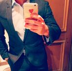 Boss kostuum, Kleding | Heren, Kostuums en Colberts, Ophalen of Verzenden, Zo goed als nieuw, Maat 48/50 (M), Blauw