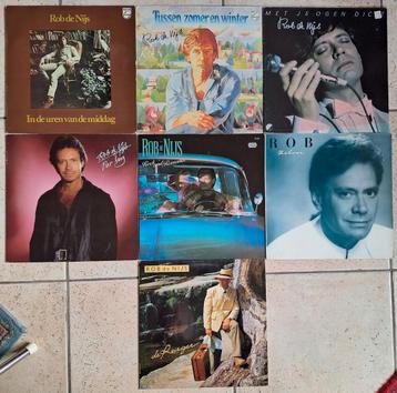 Rob de Nijs - Vinyl Collectie 7 LP's beschikbaar voor biedingen