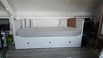 Ikea hemnes uitschuifbed, Ophalen, Wit, Zo goed als nieuw, 80 cm