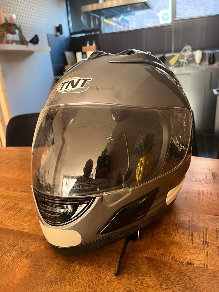 TNT Integraalhelm - Keurig Nette Staat!, Motoren, Kleding | Motorhelmen, Heren, Integraalhelm, L, Overige merken, Tweedehands