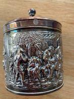 Theebus verzilverd, Antiek en Kunst, Ophalen of Verzenden, Zilver