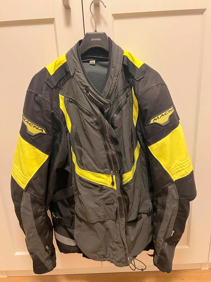MACNA Motorjas – Met Uitneembare Voering – High Visibility, Motoren, Kleding | Motorkleding, Jas | textiel, Heren, Tweedehands