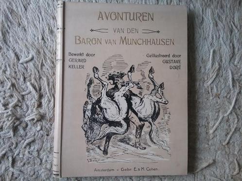 Avonturen Baron van Munchhausen (ca.1910; ill Gustave Doré), Boeken, Kinderboeken | Jeugd | 13 jaar en ouder, Gelezen, Fictie