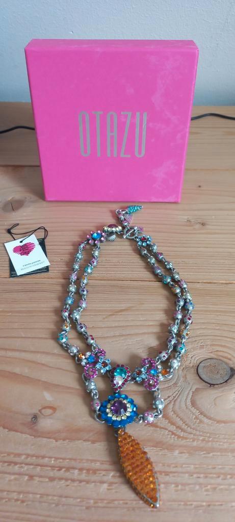 Otazu ketting, Sieraden, Tassen en Uiterlijk, Kettingen, Zo goed als nieuw, Zilver, Overige kleuren, Ophalen of Verzenden