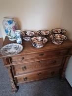 Set van vijf mooie schalen, bord, vaas en beker, Ophalen, Zo goed als nieuw, Rond