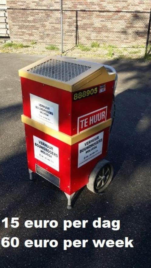 Bouwdroger huren ? HUUR bij BOUWDROGERVERHUUR WOLVEGA, Doe-het-zelf en Verbouw, Gereedschap | Overige machines, Gebruikt, Ophalen